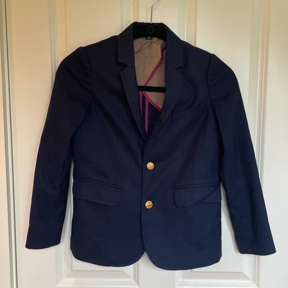 JCrew Crewcuts Navy Sports coat size 10